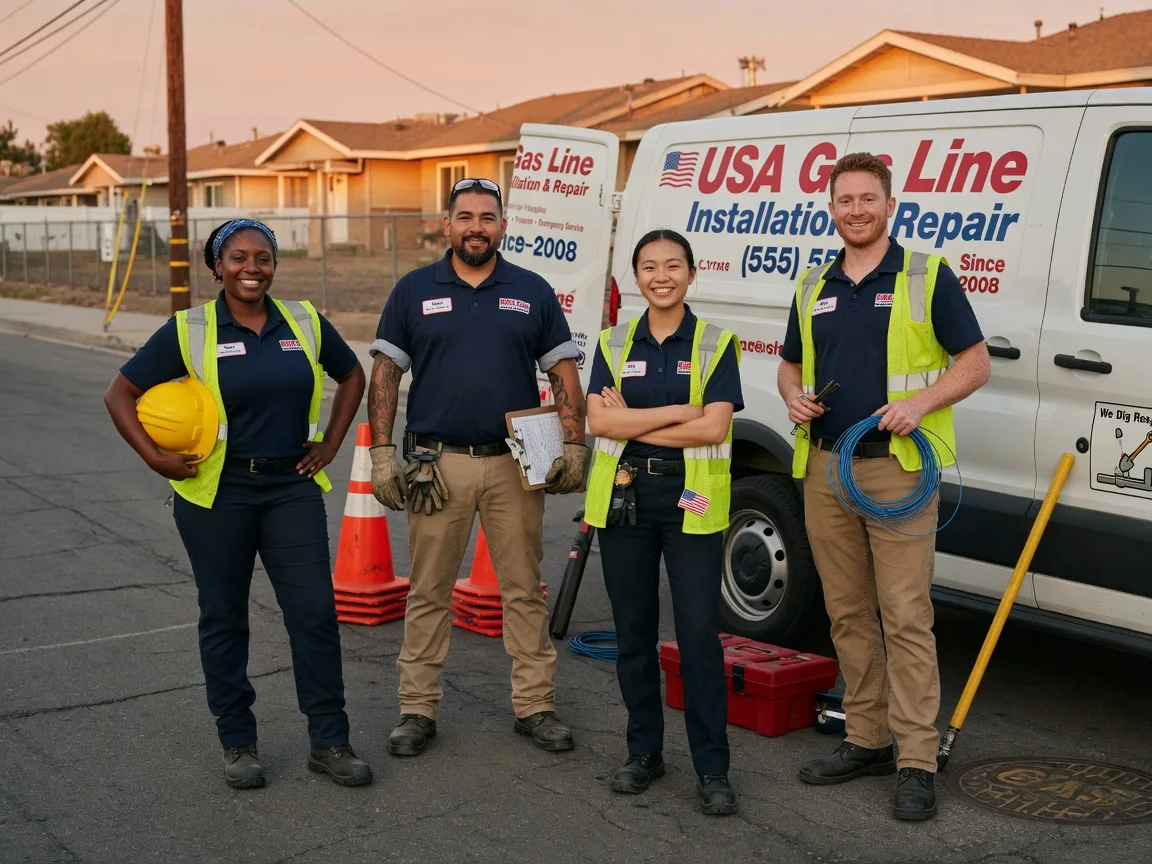 Gas Line Installation company in Toccopola, MS